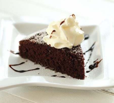 Simple chocolate cake