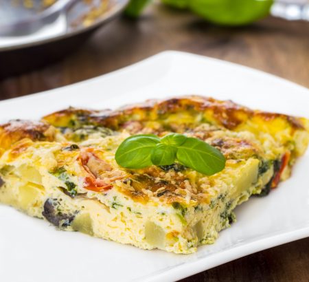 Oven Baked Vegetable Omelette
