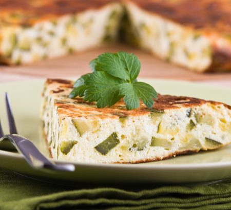 Easy Zucchini Omelet