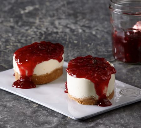 Delicious Strawberry Cheesecake by Elias Mamalakis