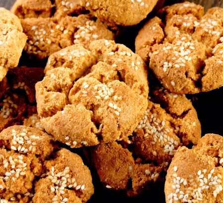 Sesame cookies