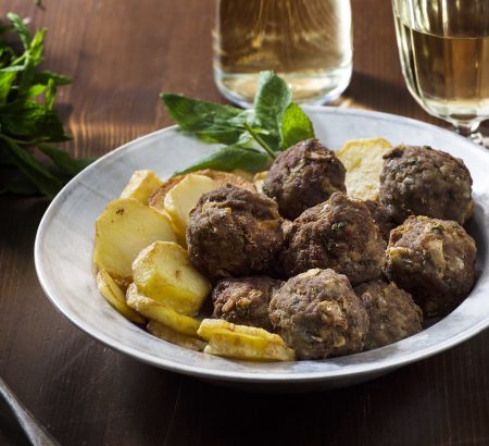 Κεφτέδες με ούζο