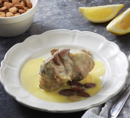 Κατσίκι αυγολέμονο