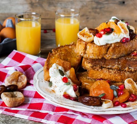 French Toast with Anthotyro Cream