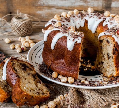 Hazelnut and Chocolate Cake