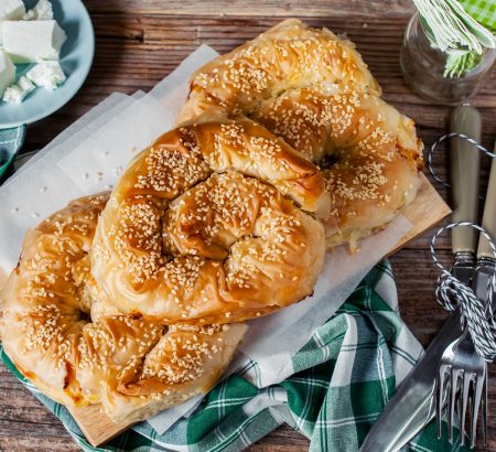 Spiral Cheese Pie