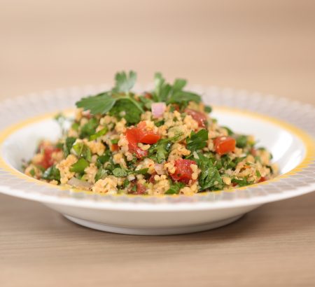 Μαϊντανοσαλάτα με πλιγούρι