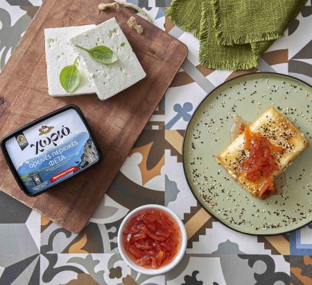 Φέτα σε φύλλο κρούστας